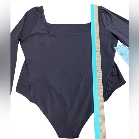 Lululemon Wundermost Ultra-Soft Square-Neck Long-Sleeve Bodysuit Size XL New - Picture 6 of 7